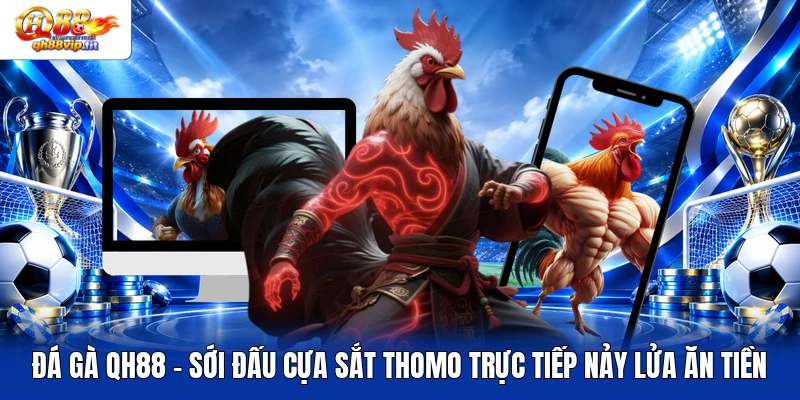 Đá Gà QH88 - Sới Đấu Cựa Sắt Thomo Trực Tiếp Nảy Lửa Ăn Tiền